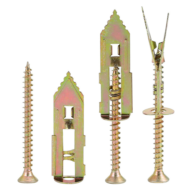 Self‑drilling hollow wall anchor